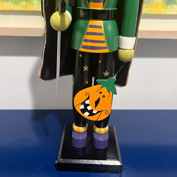 Bombay Frankenstein Monster Nutcracker Halloween Holiday Christmas Purple Green - Picture 3 of 8